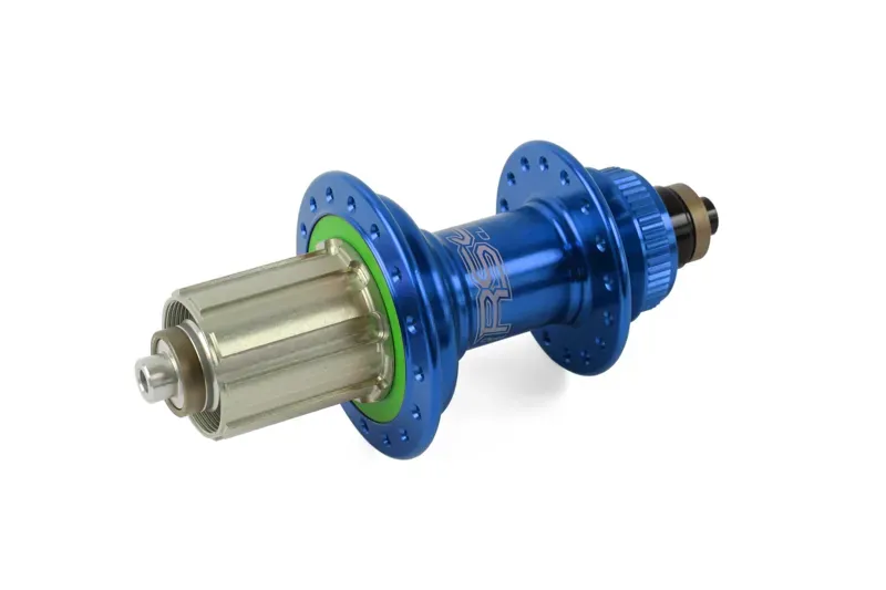 Hope RS4 Centre Lock 28-hole Quick Release Rear Hub in Blue