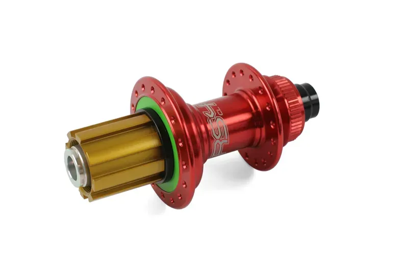 Hope RS4 28H 135mm Centre Lock Rear Hub in Red