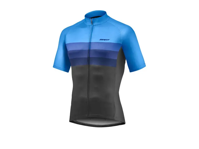 Giant Rival Short Sleeve Cycling Jersey in Blue