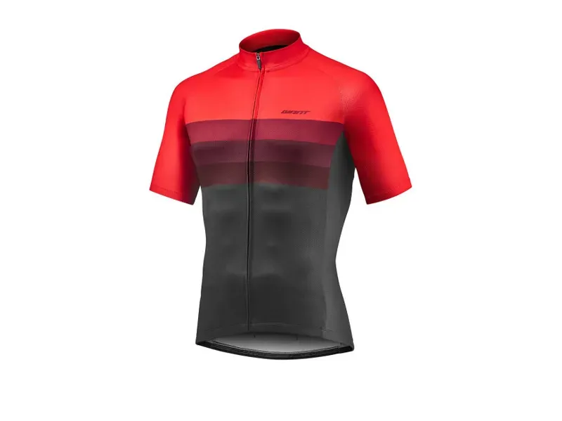 Giant Rival Short Sleeve Cycling Jersey in Red