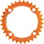 Race Face Narrow Wide Single Chainring in Orange