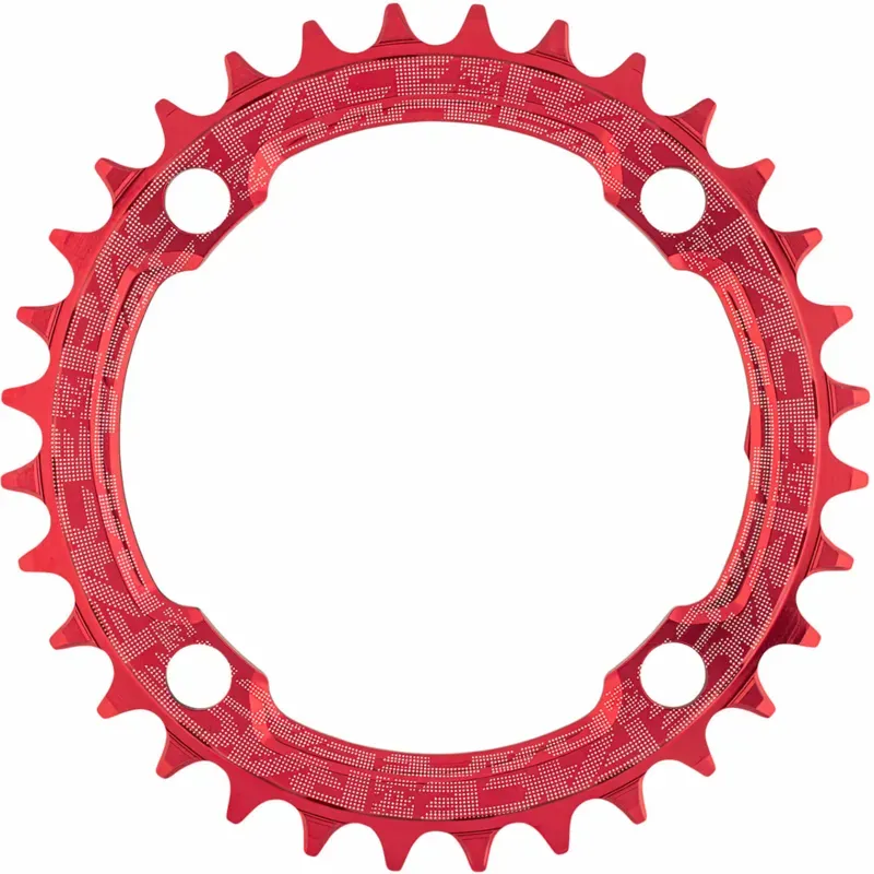 Race Face Narrow Wide Single Chainring in Red