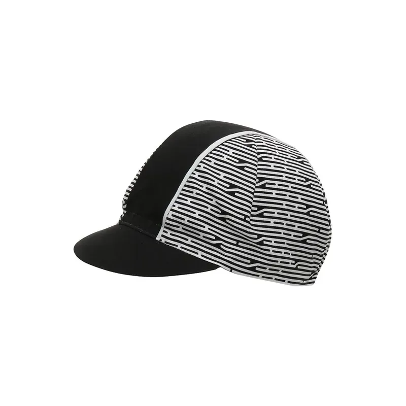 Santini Soffio Cotton Cycling Cap in White