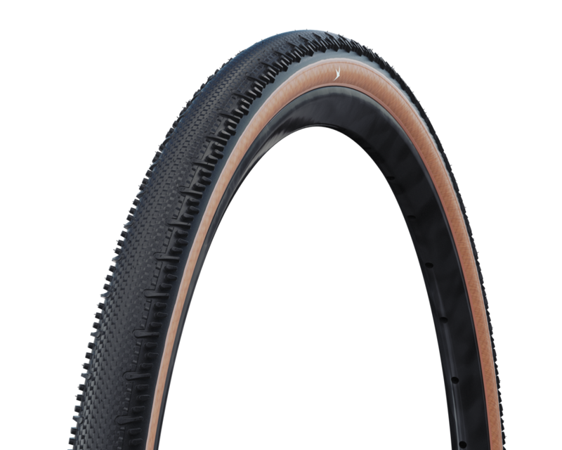 Schwalbe G-One RS V-Guard TLE Skin 28x1-inch Tyre in Beige-1