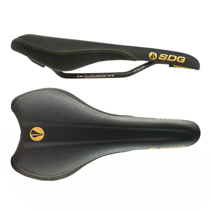 SDG Radar Ti-Alloy Saddle in Gold