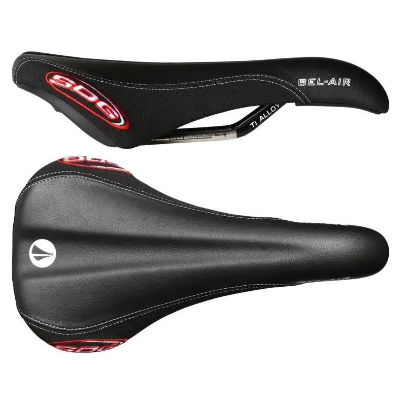 SDG Bel Air Ti-Alloy Rail Saddle in Black