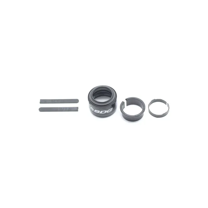 SDG Tellis Seatpost Seal Collar Bushing and Keyway Assembly in Black