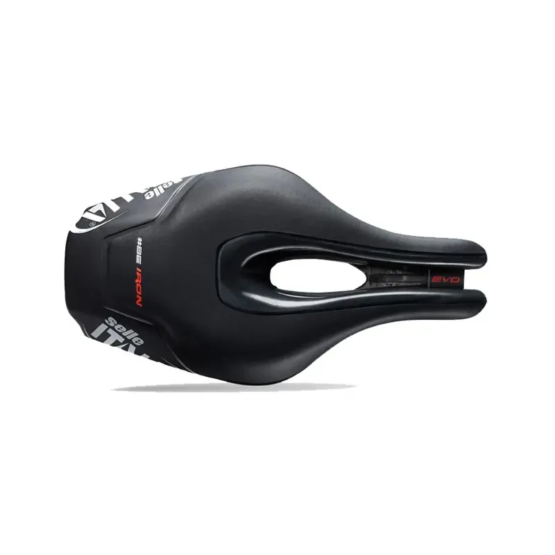 Selle Italia Iron Evo Superflow SD Saddle in Black