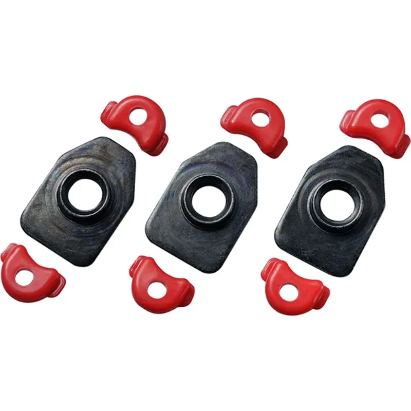 Shimano Spares Cleat Nut Set RC9 in Black