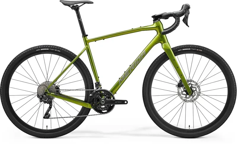 Merida Silex 400 Gravel Bike In Green/Grey/Black