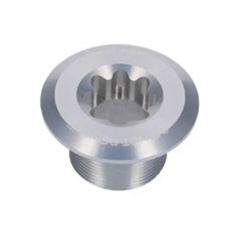 Hope EVO Crankset Non-Drive End Cap in Silver