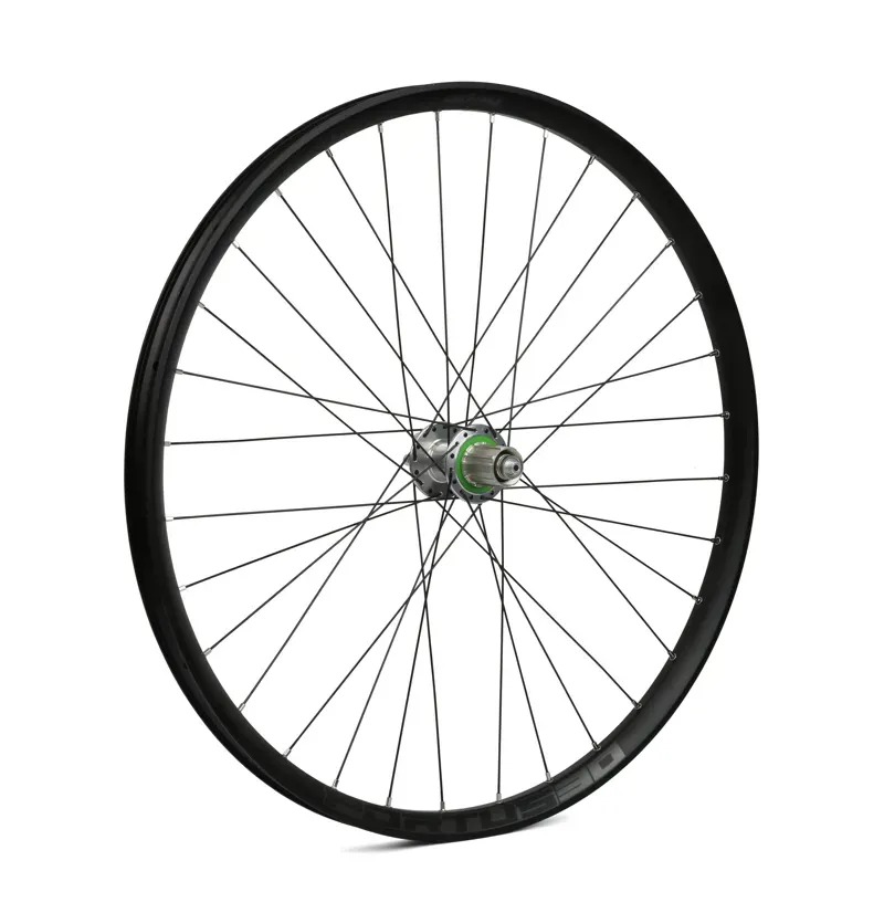 Hope 29er Fortus Pro 4 30W 135mm Downhill Rear Wheel in Silver