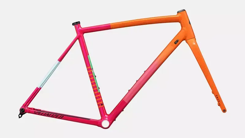 Specialized Crux DSW D'Aluisio SW Al. F-set in Amber Glow/Vivid Pink/Midnight Shadow/Speckle
