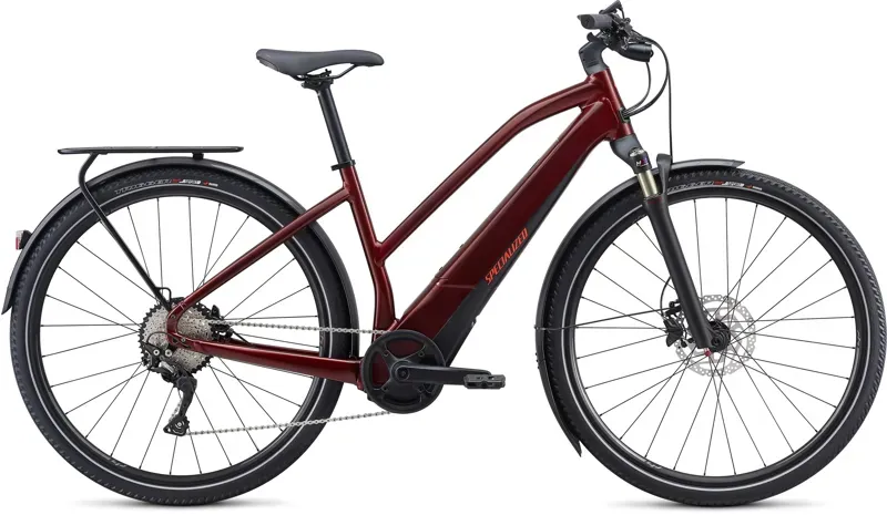 2020 Specialized Turbo Vado 4.0 Electric Hybrid Step-Thru in Red