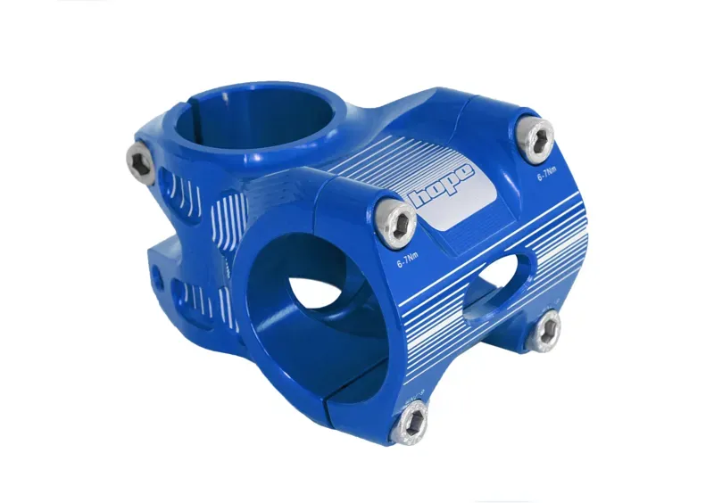 Hope All Mountain 0 Deg 35mm OS Bike Stem in Blue