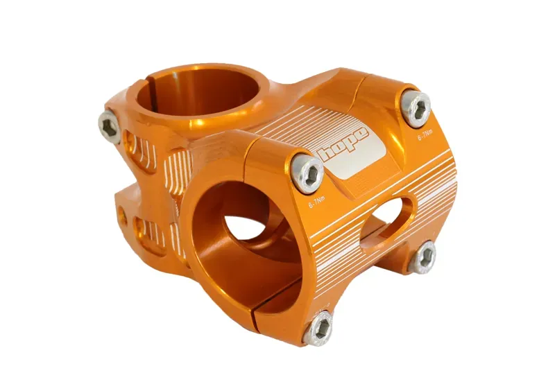 Hope All Mountain 0 Deg 35mm OS Bike Stem in Orange