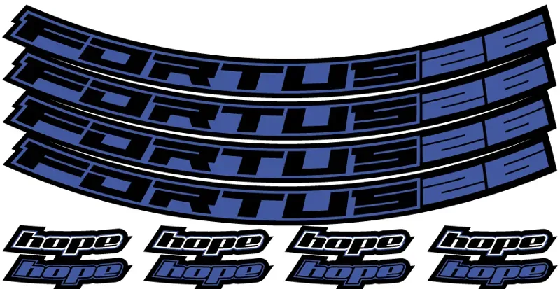 Hope Fortus Decal 26-29 in Blue