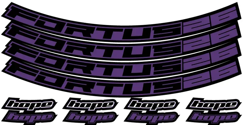 Hope Fortus Decal 26-29 in Purple