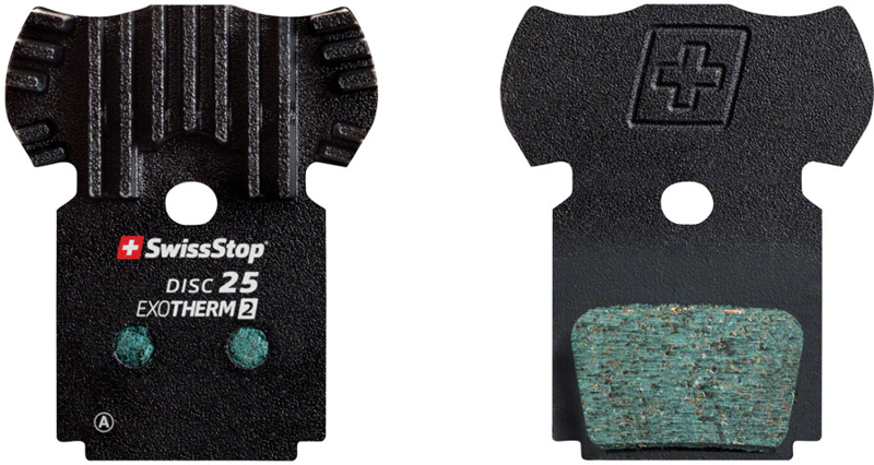 SwissStop EXOTherm2 Disc 25 Brake Pad Set for Formula in Black