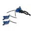 Hope Tech 3 Duo E4 Left Hand Brake Kit in Blue