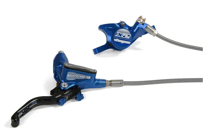 Hope Tech 3 X2 Disc Brakes in Blue
