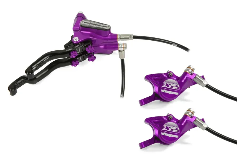 Hope Tech 3 R/H Duo X2 No Rotor in Purple