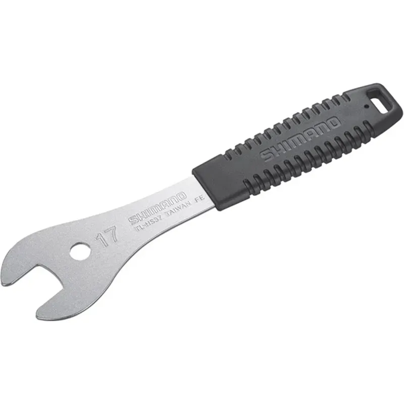 Shimano Workshop TL-HS37 17mm Cone Spanner in Black/Silver