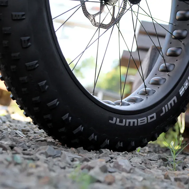 Schwalbe Jumbo Jim Perf. Addix 26x4.00-inch Fld. Fatbike Tyre in Black-2
