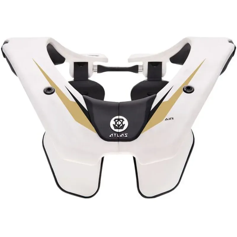 Atlas Neck Braces Atlas Air Neck Brace in White/Gold