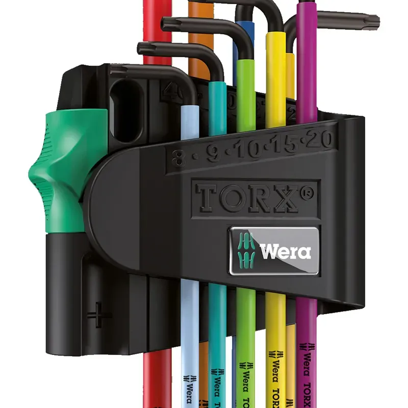 Wera Tools 967 SPKL/9 SB Torx BO Multi Blacklaser Set in Black