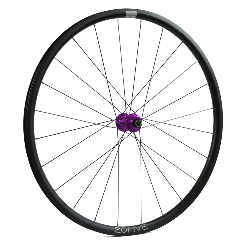 Hope 20Five RS4 Centre Lock 24H Front Wheel in Purple