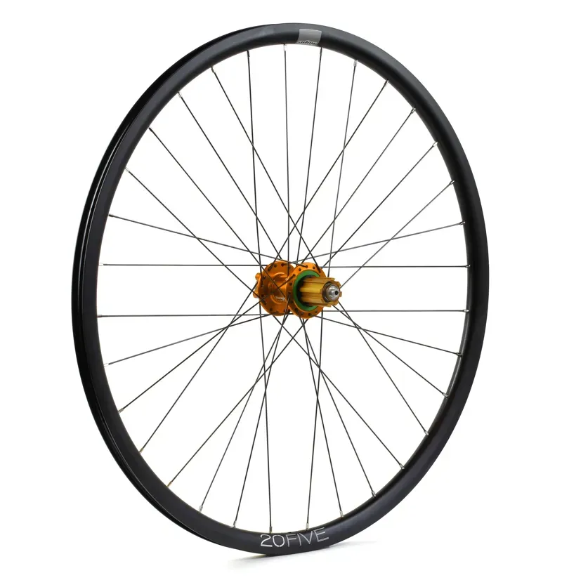 Hope Pro 4 20FIVE 32h Front Wheel in Orange