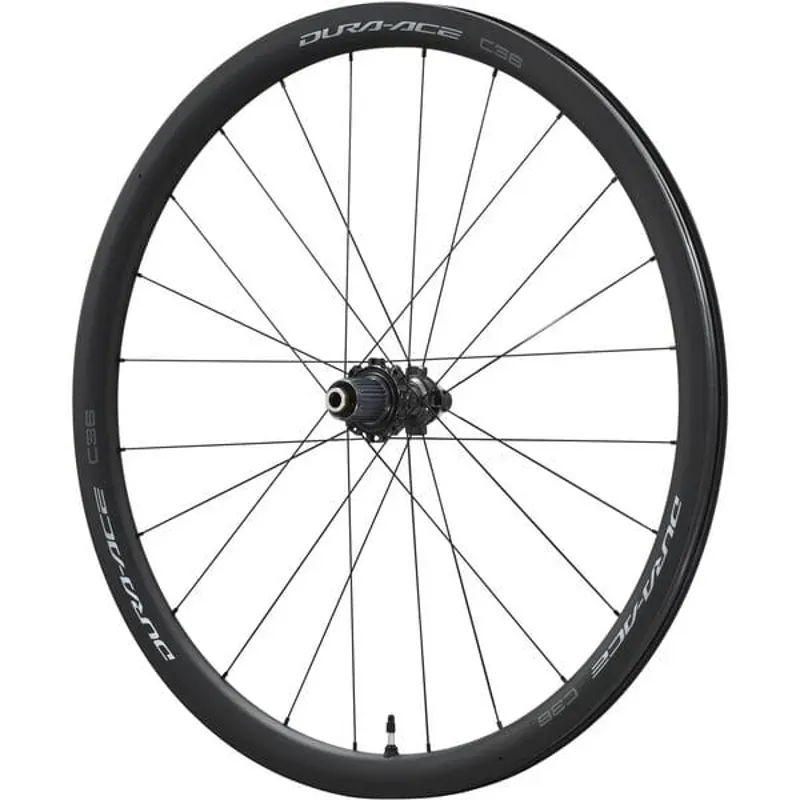 Shimano WH-R9270-C36-TL Disc Carbon Clincher 36mm Front 12x100mm Wheel