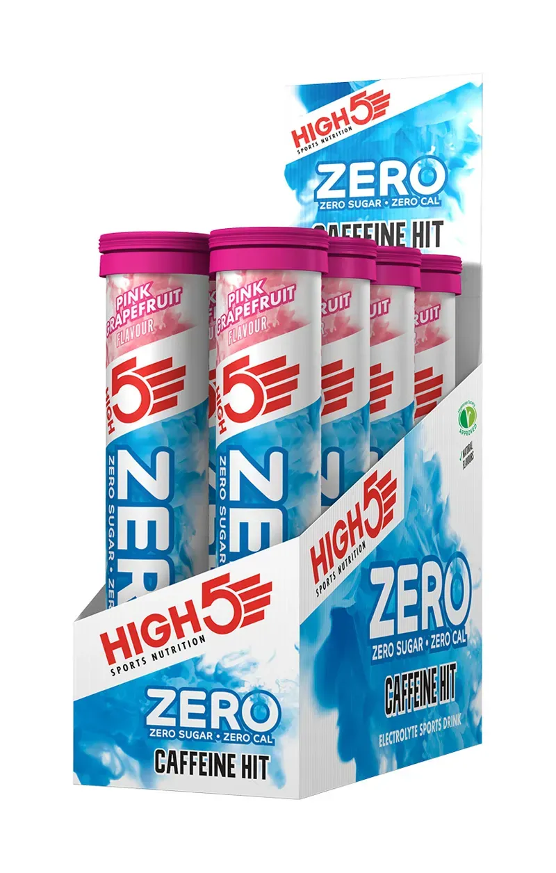 High5 ZERO Caffeine Hit Hyrdation Tablets in White-3